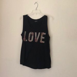 Black Express Tank Top